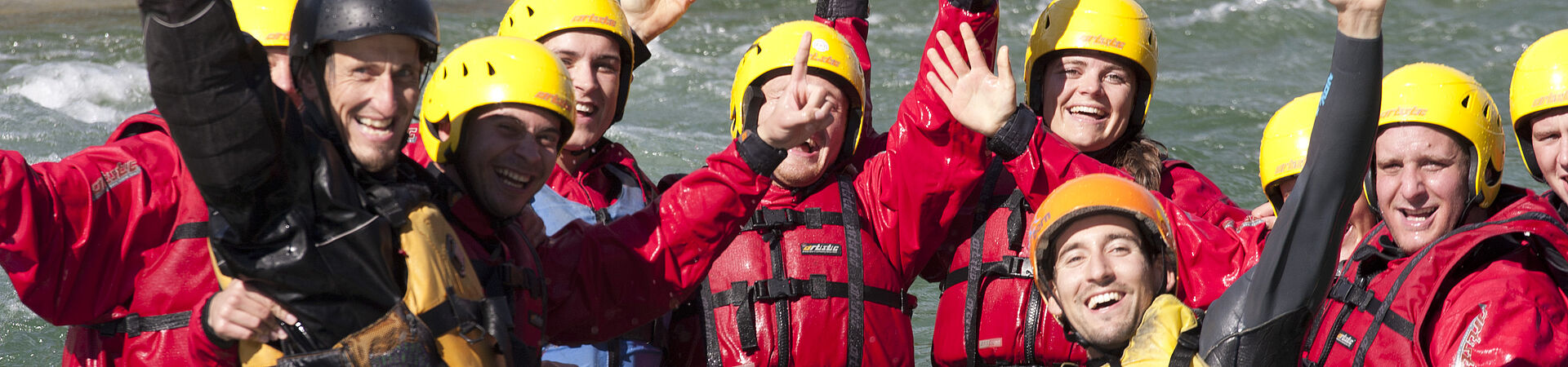 CSR Charity Rafting Event für die Stiftung "Schneekristalle"
