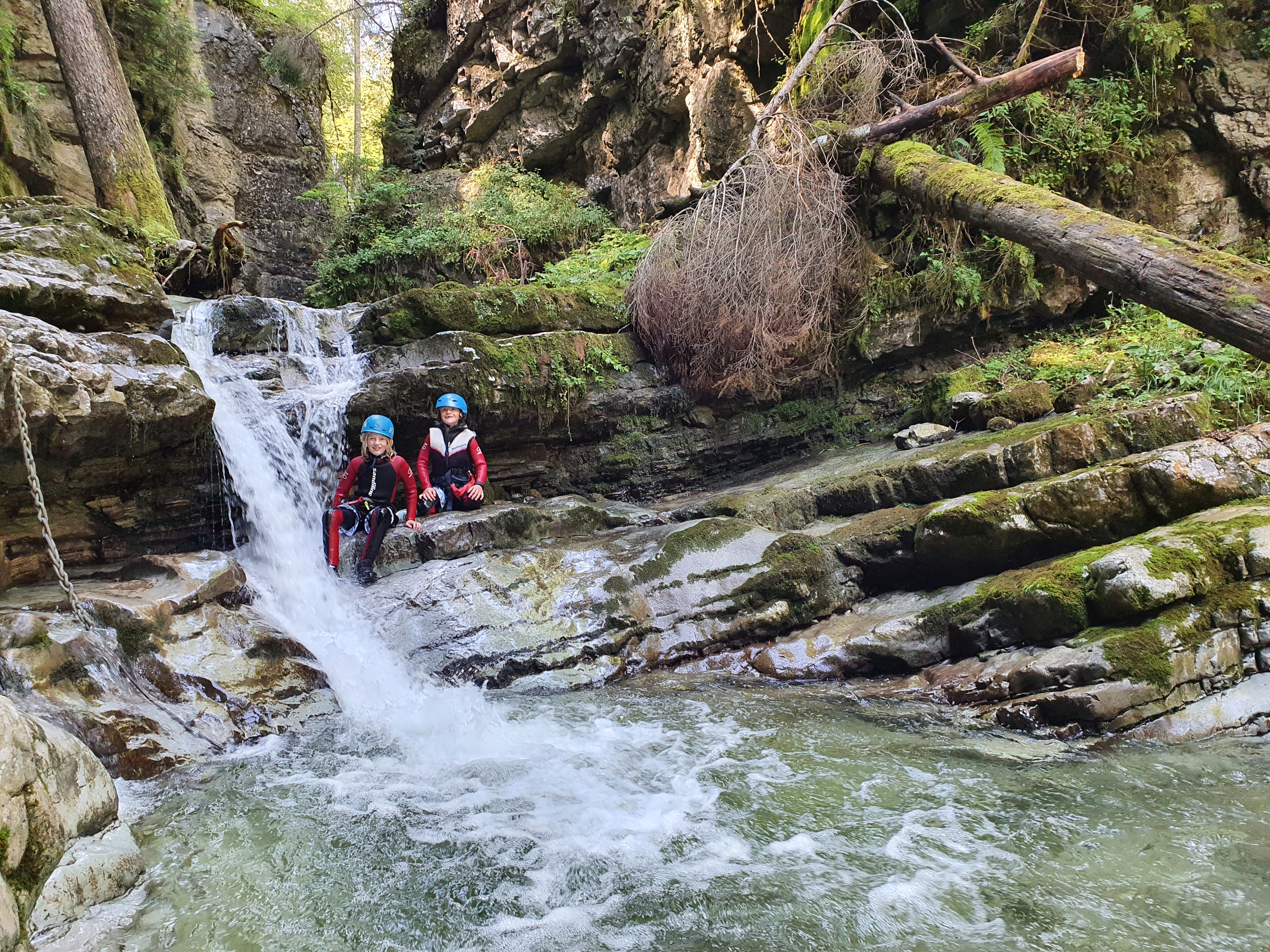 Familien Canyoning Raum München