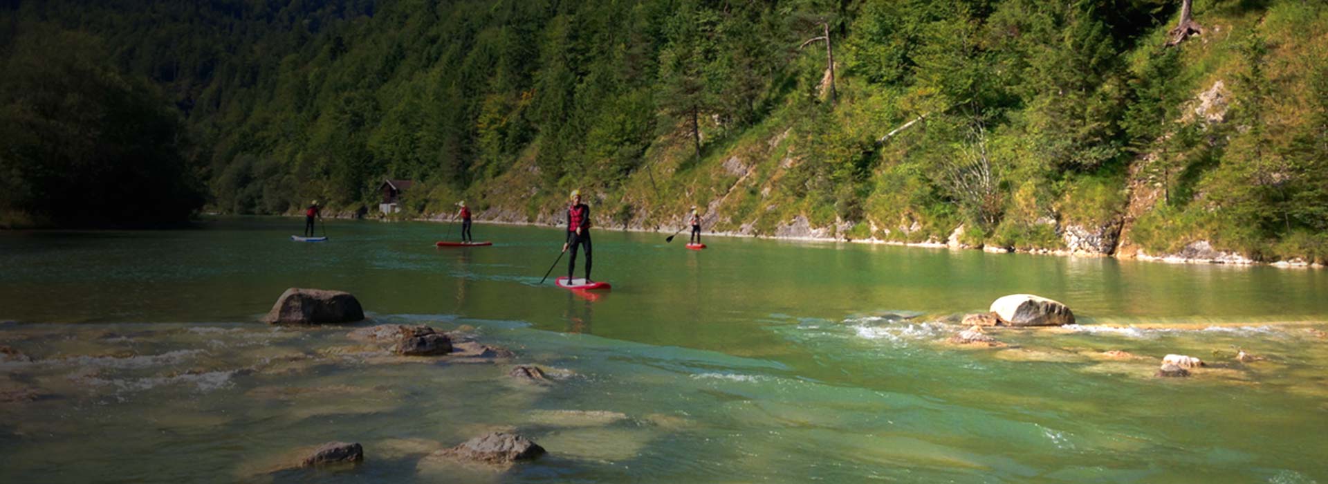 Stand up Paddling Tour Isar in Bayern 